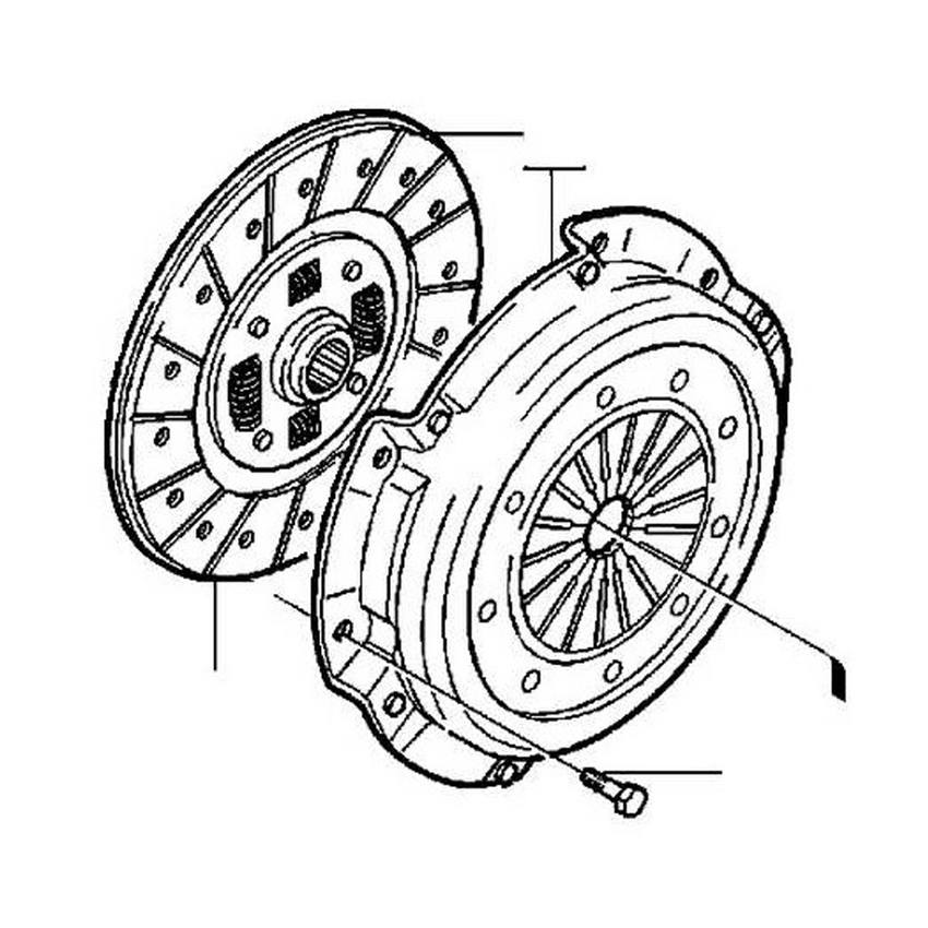 Volvo Clutch Kit (2 PIece) 30711578